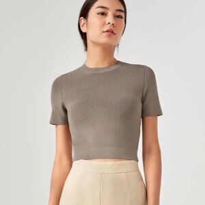 Love Bonito knit crop top